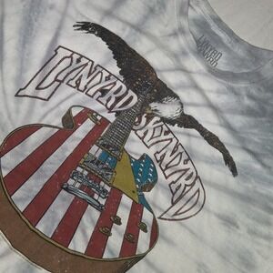 Lynyrd‎ Skynyrd Tie Dye Eagle Guitar T Shirt Men's 2XL